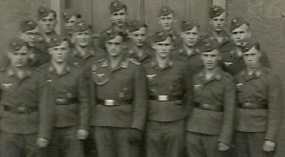 Rare * German Photo ** Group Of Wehrmacht Soldiers **  