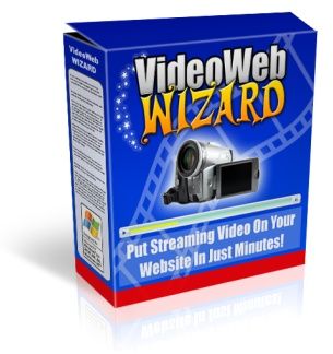 Video Web Wizard   Put Streaming Video On Your Website  