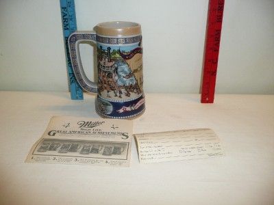   Stein / Mug 1989 Great American Achievements The First River Steamer