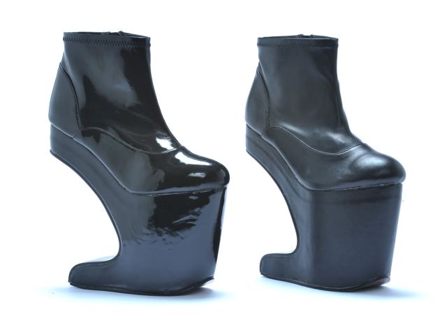 ZENTAI CLUB KID ILLUSION HEELS PLATFORMS WEDGES BOOTS  