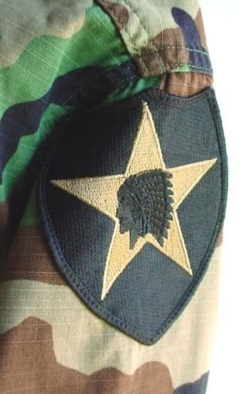 US Army Airborne 1st Special Forces Ops 2nd Infantry Division 