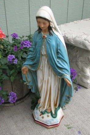 Gorgeous 25 Statue OUR LADY OF GRACE Virgin Mary NICE  