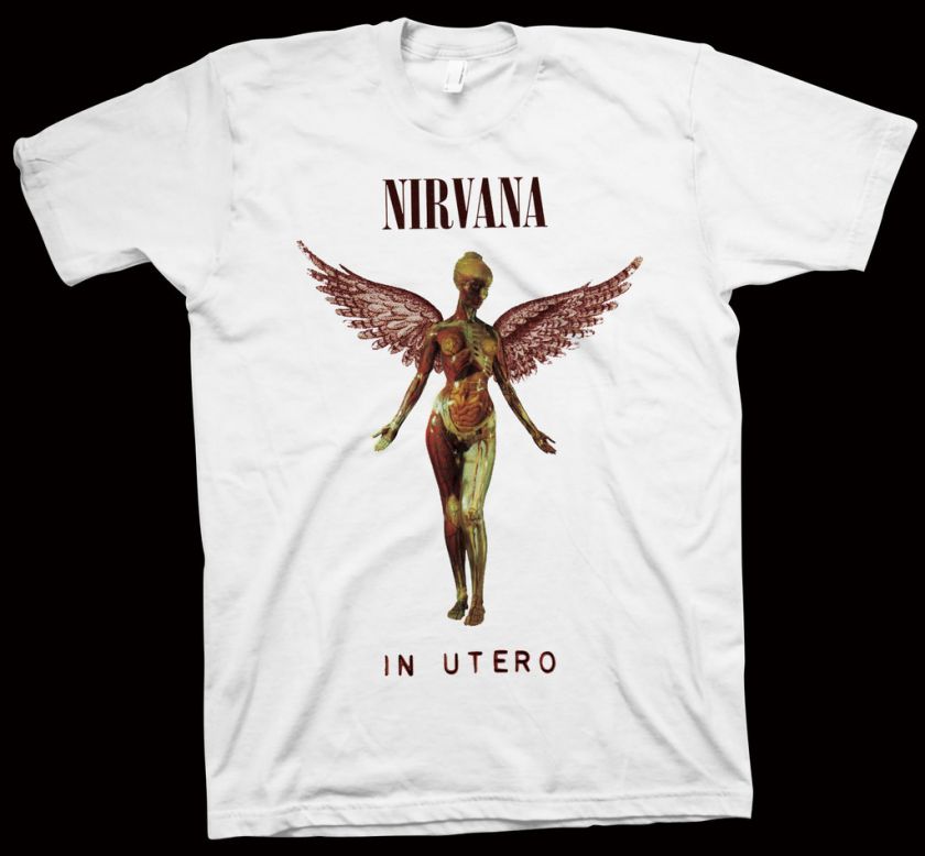 NIRVANA T Shirt MELVINS ALICE IN CHAINS METALLICA lp cd  