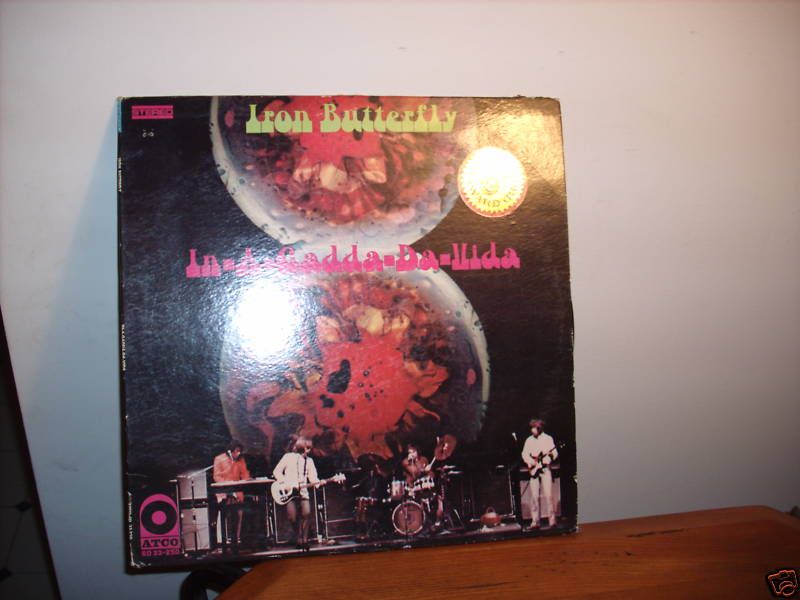 IRON BUTTERFLY   IN A GADDA DA VIDA ATCO SD 33 250 LP  