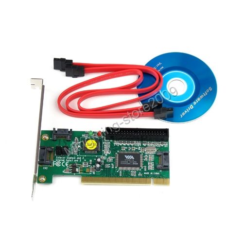 VIA VT6421 3 SATA + 1 IDE Serial ATA RAID PCI Card #03  