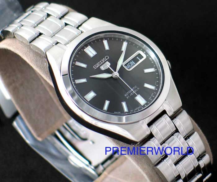 SEIKO MEN AUTOMATIC DESIGNED DIAL SNKG35 WATCH SNKG35J1 JAPAN  