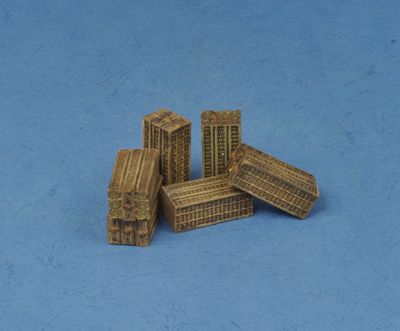 Resin kit 1/35 diorama access 88mm Shell Ammo Box x 7  