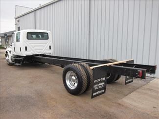 2007 INTERNATIONAL 4300 DT466 CREW CAB 4 DOOR TOY HAULER ALLISON 