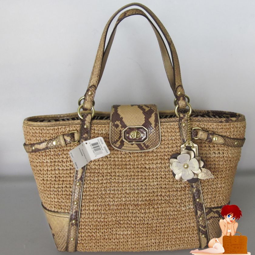   handbag purse 16839 in natural msrp $ 398 style number 16839 bnana