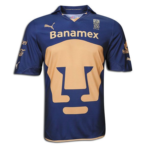 PUMA PUMAS UNAM AWAY JERSEY MEXICO CHAMPIONS 2010/11 SMALL.  