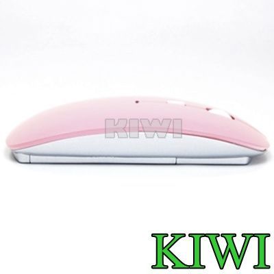 Pink USB Optical Wireless Mouse for Macbook (pro,air)  