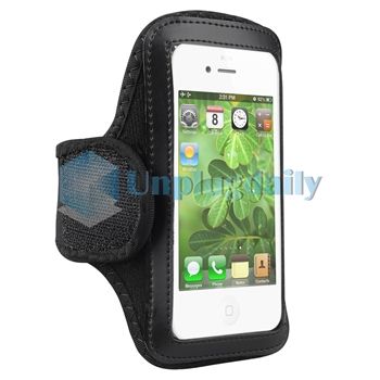 Black Sport Armband Running Arm Band Case for Samsung Galaxy S II 