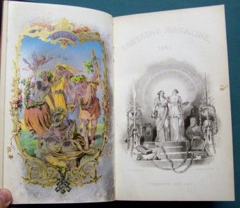 1851 Sartains Magazine, 1849 Grahams Magazine Illust.  