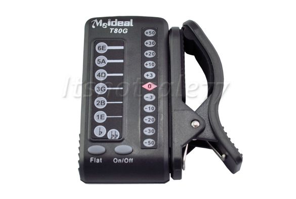 Guitar Tuner Acoustic String Tuning Digital Head Clip  