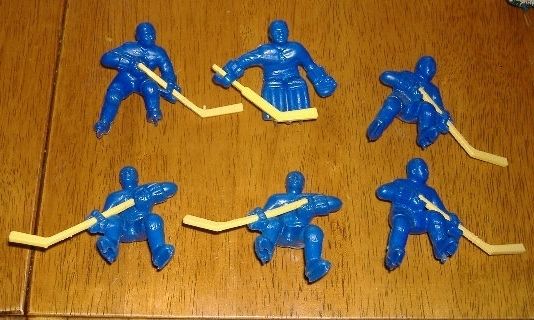 eagle table top hockey player blue olympic team U.S.A. 1964  