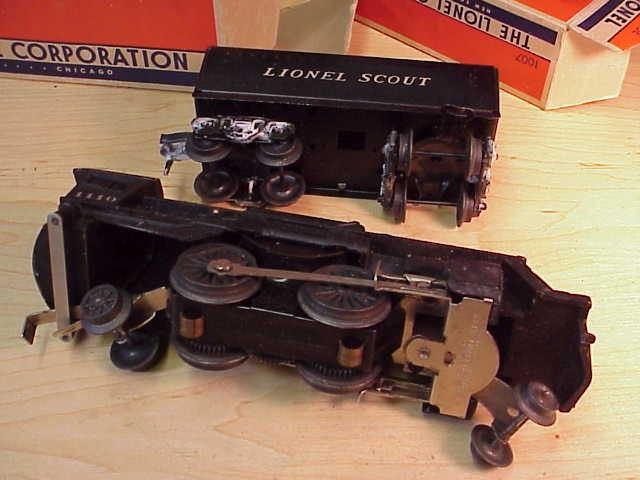 Lionel PostWar 1119 Boxed Scout Set 1110 Loco VG+WOW  