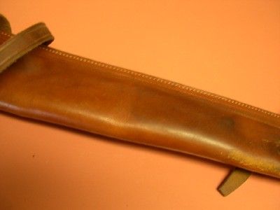 BACHMAN HANDMADE LEATHER RIFLE SCABBARD  