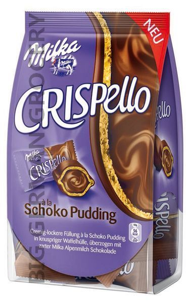 MILKA   Crispello Schoko   150 g bag  