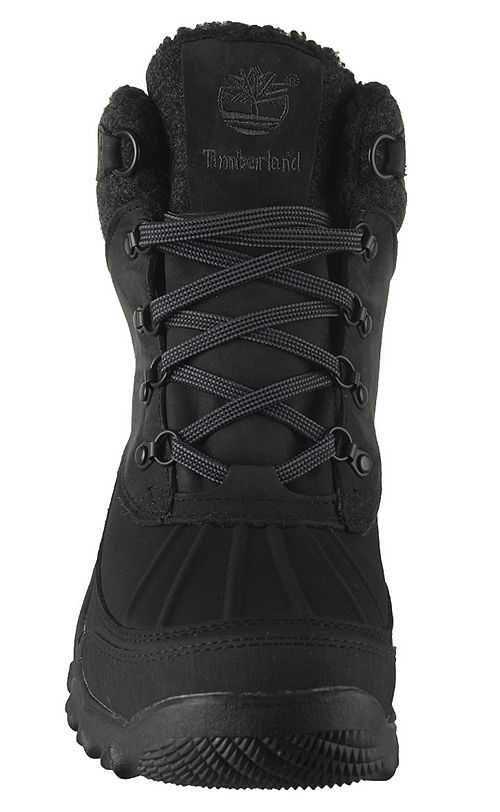 Timberland Mens Snow Boots Rime Ridge 6 inch Duck Waterproof Black 