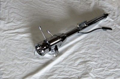 STREET ROD 33 CHROME TILT STEERING FLOOR SHIFT COLUMN  