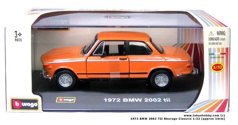 1972 BMW 2002 TII Bburago Classics 132 o  