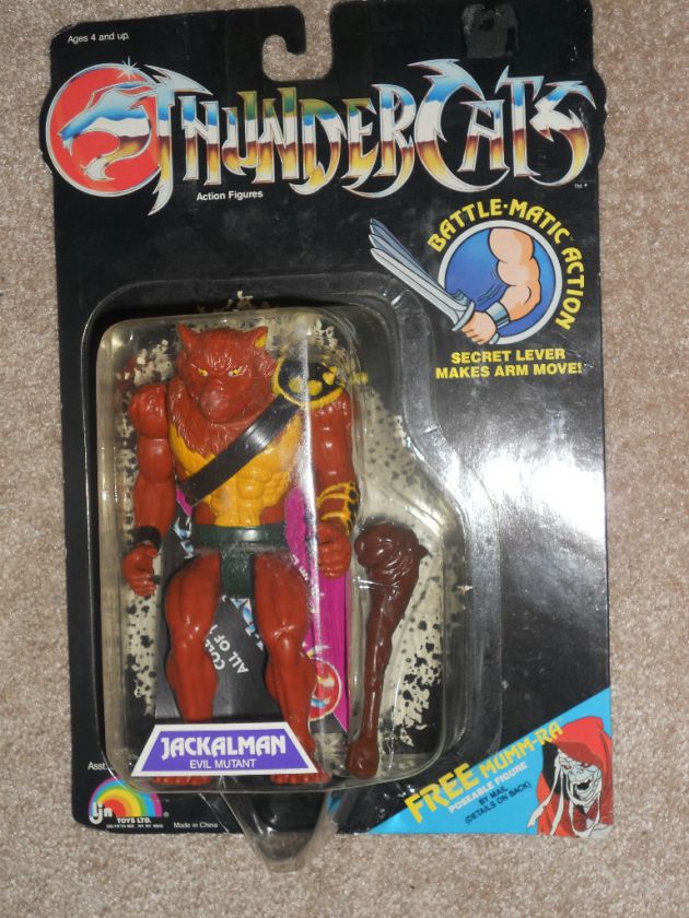 1980s Thundercats JACKALMAN MOC Thunder Cats  