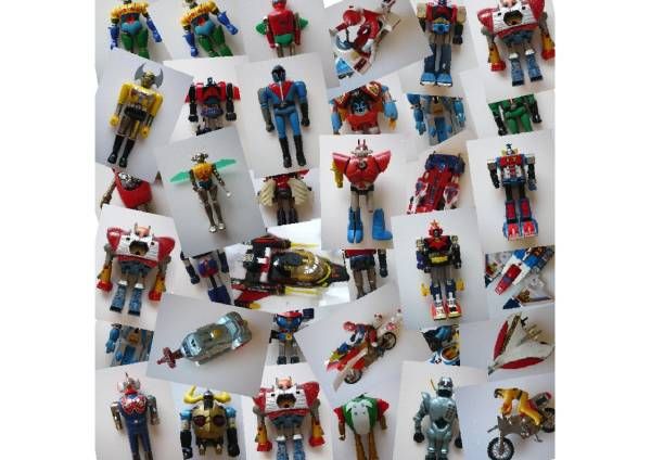 Vintage POPY popinika TETSUJIN GRENDIZER COMBATTLER Robot Toy LOT 50 