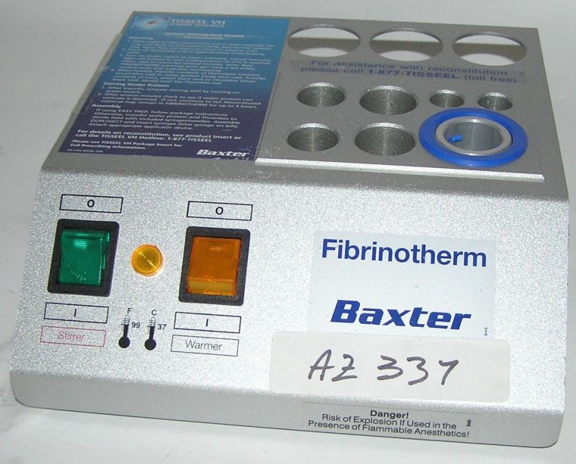 Fibrinotherm Baxter Reconstitution Device  