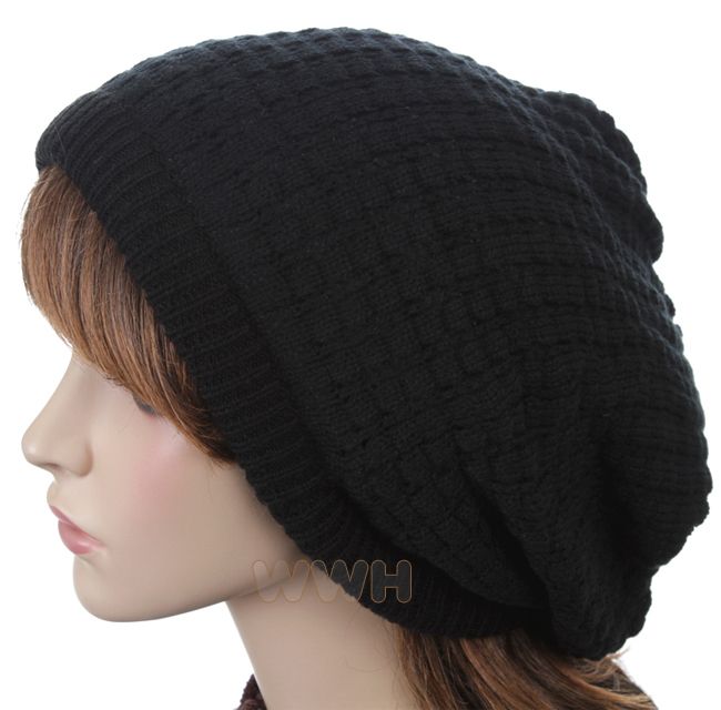 HQ Oversize Reverse Style Knit Beanie Hat Cap be624d  