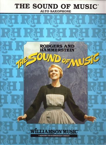 The Sound of Music Alto Sax Sheet Music Book  