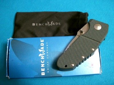 MIB VINTAGE BENCHMADE USA SIBERT 755 MPR TITANIUM LOCKBACK FOLDING 