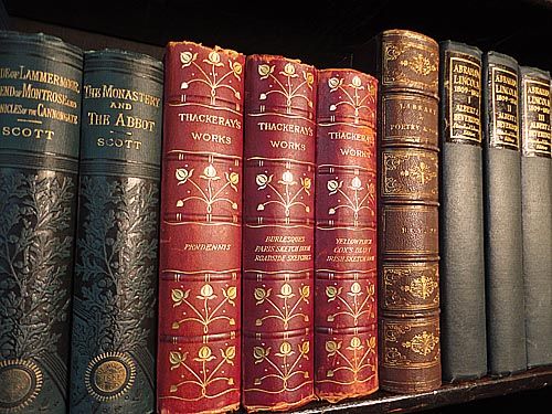 INVESTMENT 50 Book Antique Leather & Premium Bound Library Lot+LIMITED 