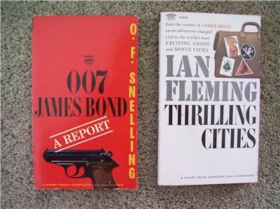 Ian Fleming James Bond 007 Vintage Paperbacks  