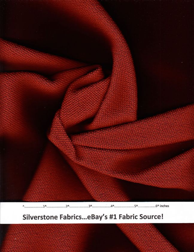 23.375y Bernhardt Textile Woven Texture CINNABAR Upholstery Fabric $ 