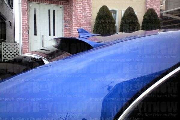 PAINTED LEXUS IS F SEDAN EXTREME ROOF SPOILER 07+  