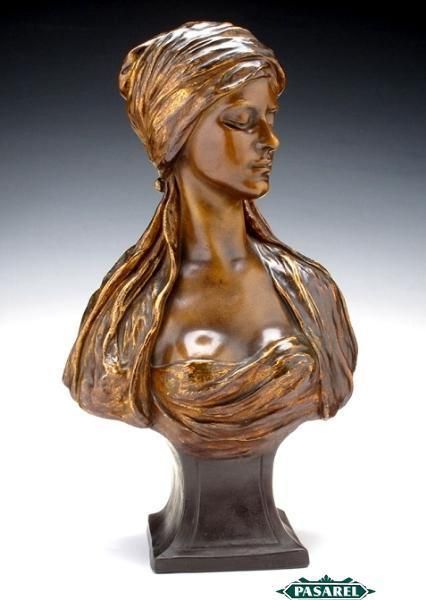 Goldscheider Austrian Terracotta Bust Bulgarian Ca 1900  