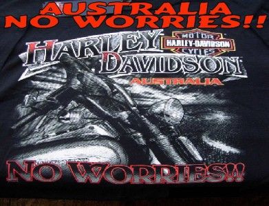 Harley Davidson T Shit (AUSTRALIA) XXXL  