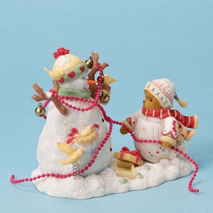 Cherished Teddies 2011 Maida Decorating Snowman 4023739  