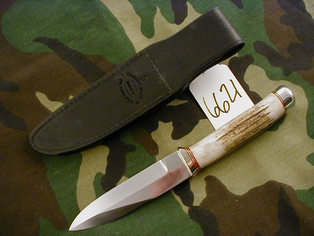 RANDALL KNIFE KNIVES #5 GAMBLER, NS,ARS,STG,DBR,BNHS  