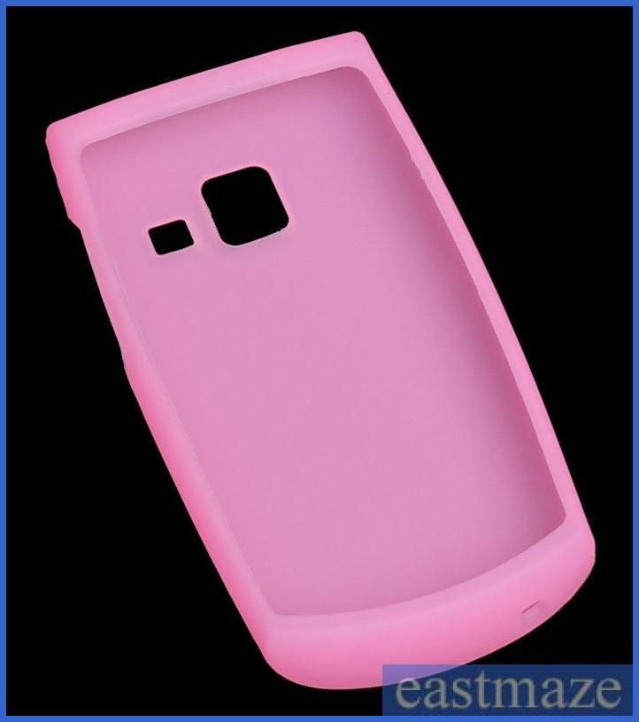 Silicon / Silicone Case / Skin Cover for Nokia X2 01 (Pink)  