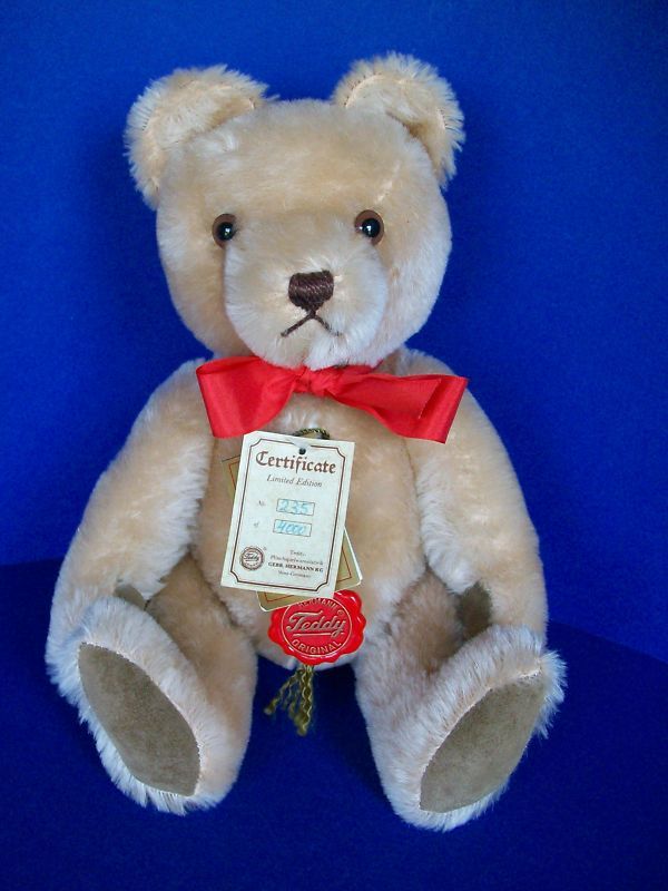 Hermann No/No TEDDY BEAR Beige Mohair LE 235/4000  