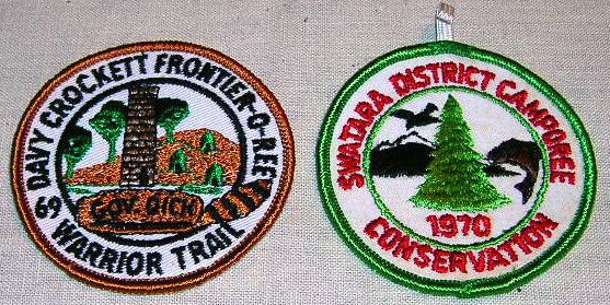 Lot 1969 1970 BSA Boy Scout Patches SWATARA PA. + Davy  