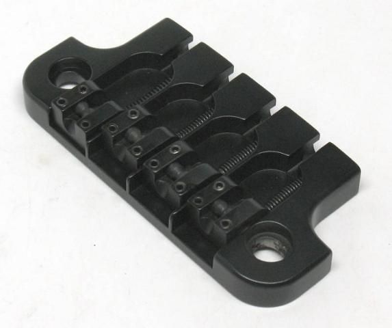 Hipshot SUPERTONE bass bridge for 2 stud Gibson BLACK  