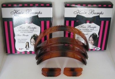 5PC BUMP IT HAIR BUMP HIAR VOLUMIZING STYLERS ASSORTED  