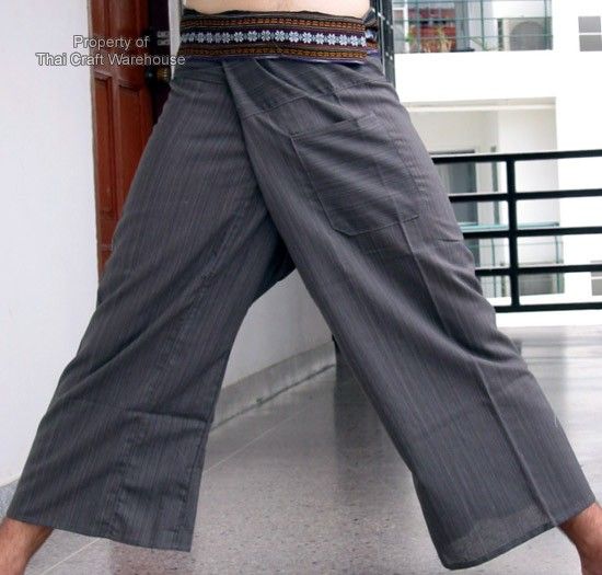 Fishermans Pants Dark Burly Wood Heavy Fibre Belt Tall  