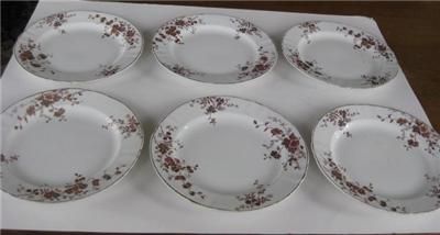 Antique Royal DOULTON Burslem Sorrento Plates Rare  