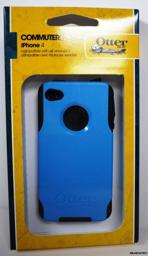   Commuter Series for the Apple iPhone 4 4S in Black and Blue  