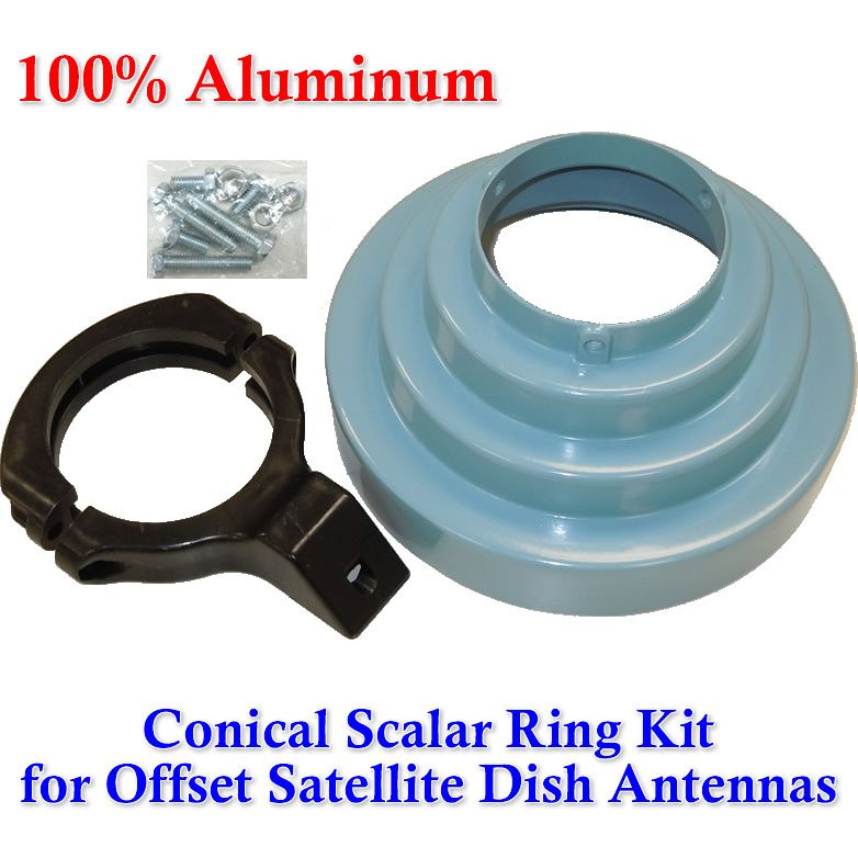 Conical Scalar Ring Kit Ku to C Band Conversion LNB FTA  