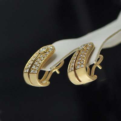 Di Modolo 18k Yellow Gold Diamond Earrings  