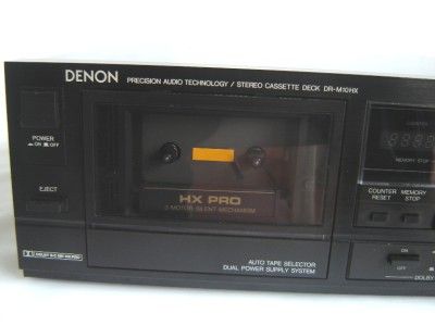 Denon Stereo Cassette Deck DR M10HX  